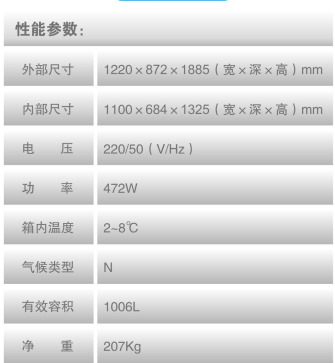 2-8℃医用冷藏箱 MPC-5V1006
