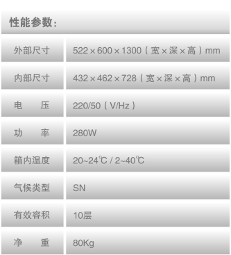 中科都菱血液冷藏箱/血小板震荡保存箱 MDC-10