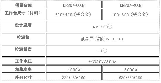 济南精锐DRB07-600L/400L恒温电热板