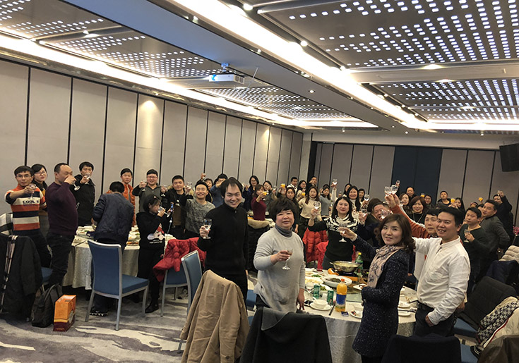 集思仪器2017年年会聚餐